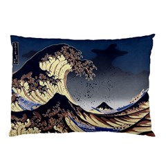 The Great Wave Off Kanagawa Japanese Waves Pillow Case by Vaneshop