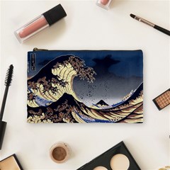 The Great Wave Off Kanagawa Japanese Waves Cosmetic Bag (medium) by Vaneshop