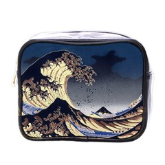 The Great Wave Off Kanagawa Japanese Waves Mini Toiletries Bag (one Side) by Vaneshop