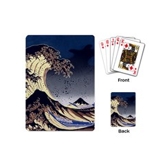 The Great Wave Off Kanagawa Japanese Waves Playing Cards Single Design (mini) by Vaneshop