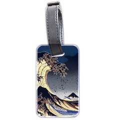 The Great Wave Off Kanagawa Japanese Waves Luggage Tag (two Sides) by Vaneshop