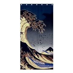 The Great Wave Off Kanagawa Japanese Waves Shower Curtain 36  X 72  (stall)  by Vaneshop