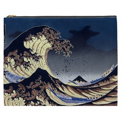 The Great Wave Off Kanagawa Japanese Waves Cosmetic Bag (xxxl) by Vaneshop