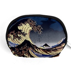 The Great Wave Off Kanagawa Japanese Waves Accessory Pouch (medium) by Vaneshop