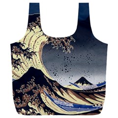 The Great Wave Off Kanagawa Japanese Waves Full Print Recycle Bag (xxl) by Vaneshop