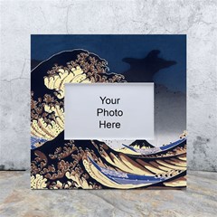 The Great Wave Off Kanagawa Japanese Waves White Box Photo Frame 4  X 6  by Vaneshop