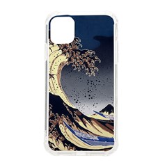 The Great Wave Off Kanagawa Japanese Waves Iphone 11 Tpu Uv Print Case by Vaneshop