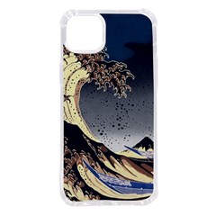 The Great Wave Off Kanagawa Japanese Waves Iphone 14 Plus Tpu Uv Print Case by Vaneshop