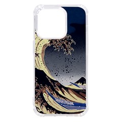 The Great Wave Off Kanagawa Japanese Waves Iphone 14 Pro Tpu Uv Print Case by Vaneshop