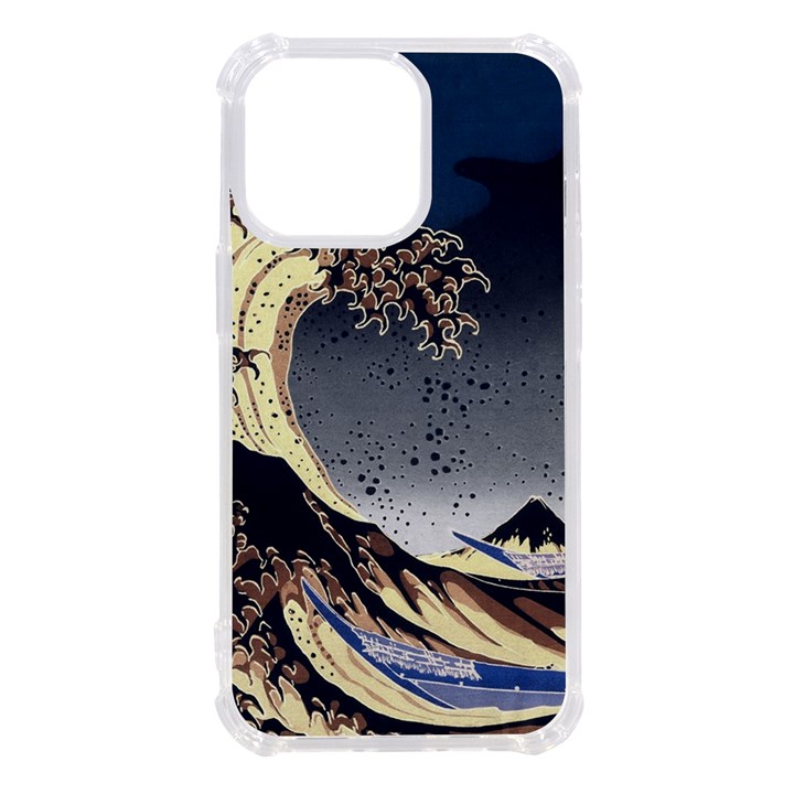 The Great Wave Off Kanagawa Japanese Waves iPhone 13 Pro TPU UV Print Case