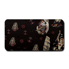 Vintage Tattoos Nautical Medium Bar Mat by Vaneshop