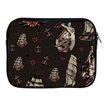 Vintage Tattoos Nautical Apple iPad 2/3/4 Zipper Cases Front