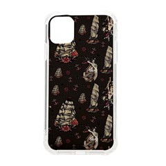 Vintage Tattoos Nautical Iphone 11 Tpu Uv Print Case by Vaneshop