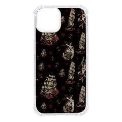 Vintage Tattoos Nautical Iphone 14 Tpu Uv Print Case by Vaneshop