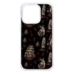 Vintage Tattoos Nautical Iphone 14 Pro Tpu Uv Print Case by Vaneshop