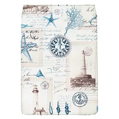 Nautical Lighthouse Vintage Postcard French Writing Removable Flap Cover (s) by Vaneshop