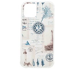 Nautical Lighthouse Vintage Postcard French Writing Iphone 12 Pro Max Tpu Uv Print Case by Vaneshop