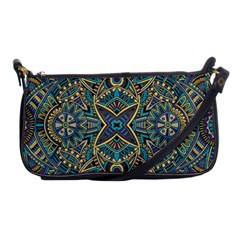 Seamless Floral Pattern Shoulder Clutch Bag by zhou