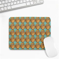 Owl Bird Pattern Small Mousepad