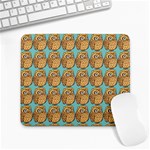 Owl Bird Pattern Large Mousepad Front