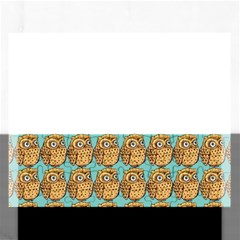 Owl Bird Pattern Rectangular Jigsaw Puzzl