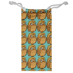 Owl Bird Pattern Jewelry Bag