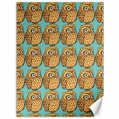 Owl Bird Pattern Canvas 36  x 48 