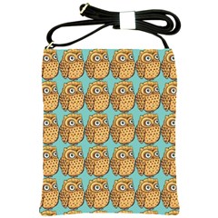 Owl Bird Pattern Shoulder Sling Bag