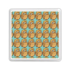 Owl Bird Pattern Memory Card Reader (Square)