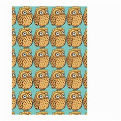 Owl Bird Pattern Small Garden Flag (two Sides) by Vaneshop