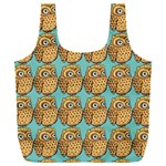 Owl Bird Pattern Full Print Recycle Bag (XXL) Front