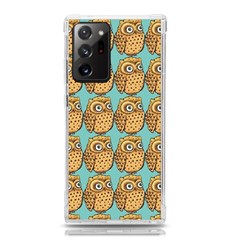 Owl Bird Pattern Samsung Galaxy Note 20 Ultra TPU UV Case