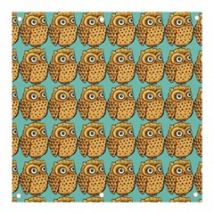 Owl Bird Pattern Banner and Sign 3  x 3 