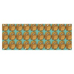 Owl Bird Pattern Banner And Sign 8  X 3 