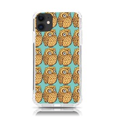 Owl Bird Pattern iPhone 11 TPU UV Print Case