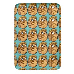 Owl Bird Pattern Rectangular Glass Fridge Magnet (4 Pack)