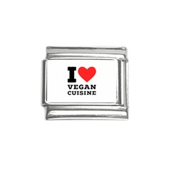 I Love Vegan Cuisine Italian Charm (9mm) by ilovewhateva