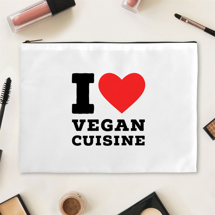 I love vegan cuisine Cosmetic Bag (XL)