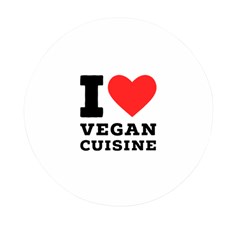 I Love Vegan Cuisine Mini Round Pill Box (pack Of 3) by ilovewhateva