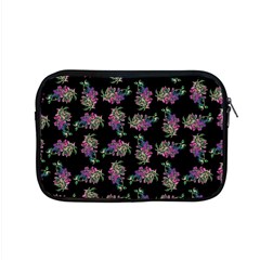 Midnight Noir Garden Chic Pattern Apple Macbook Pro 15  Zipper Case by dflcprintsclothing