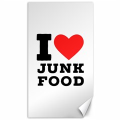 I Love Junk Food Canvas 40  X 72 