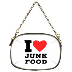 I Love Junk Food Chain Purse (one Side) by ilovewhateva