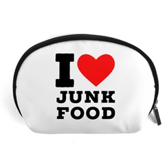 I Love Junk Food Accessory Pouch (large) by ilovewhateva