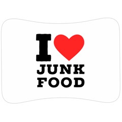 I Love Junk Food Velour Seat Head Rest Cushion by ilovewhateva