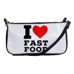 I love fast food Shoulder Clutch Bag Front