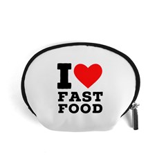 I Love Fast Food Accessory Pouch (small) by ilovewhateva