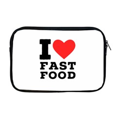 I Love Fast Food Apple Macbook Pro 17  Zipper Case by ilovewhateva