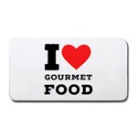 I love gourmet food Medium Bar Mat 16 x8.5  Bar Mat