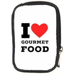 I Love Gourmet Food Compact Camera Leather Case by ilovewhateva