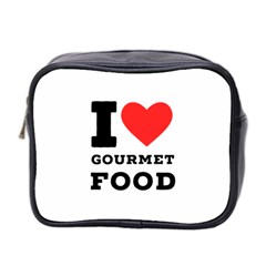 I Love Gourmet Food Mini Toiletries Bag (two Sides) by ilovewhateva